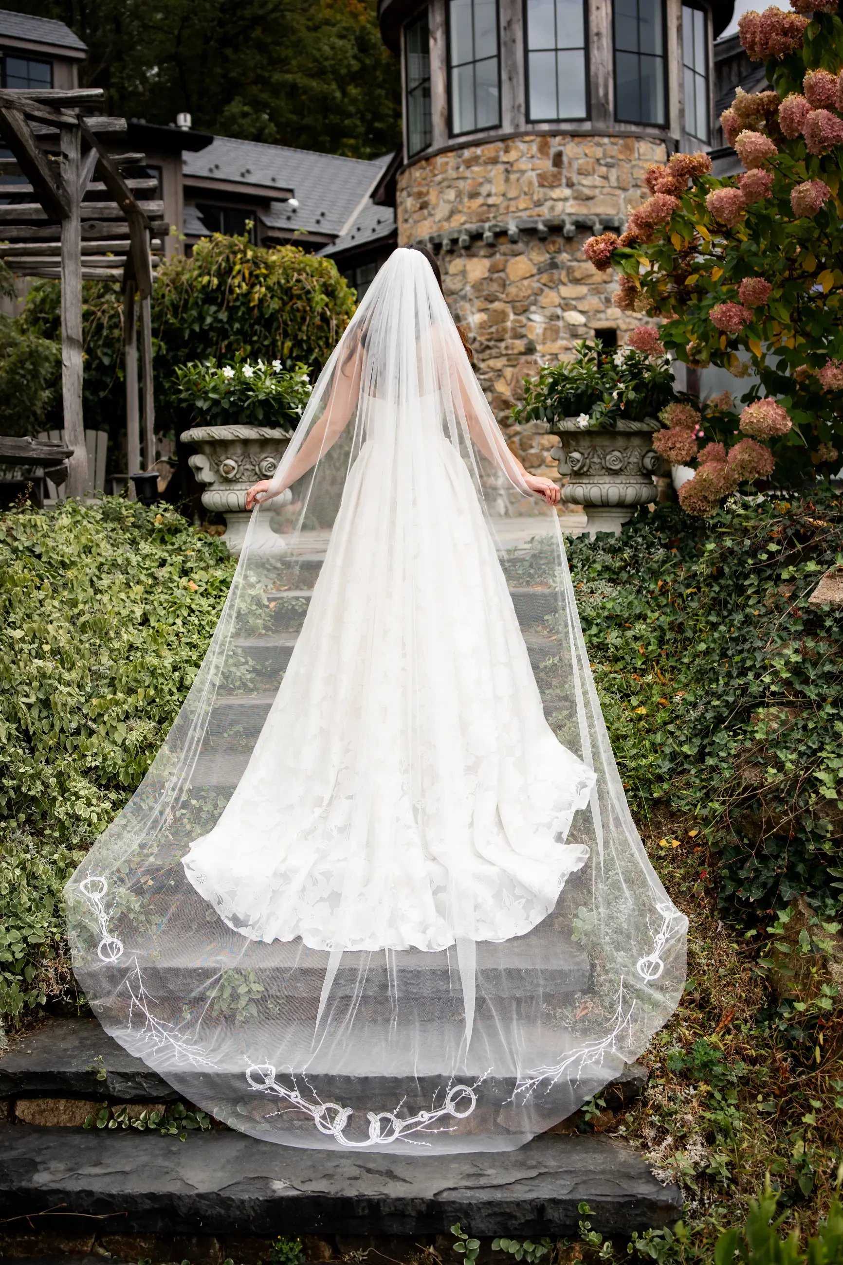 English Equestrian overskirt detail