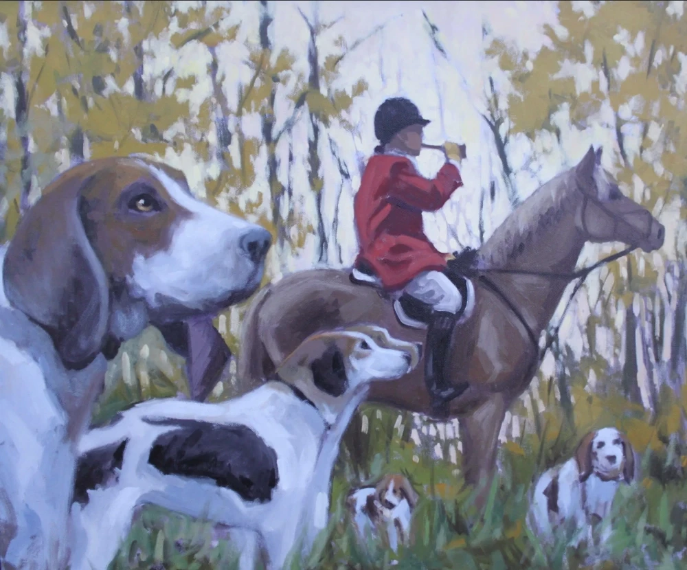 Charlotte Guernsey painting