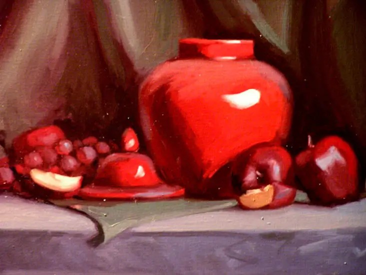 Red Still Life