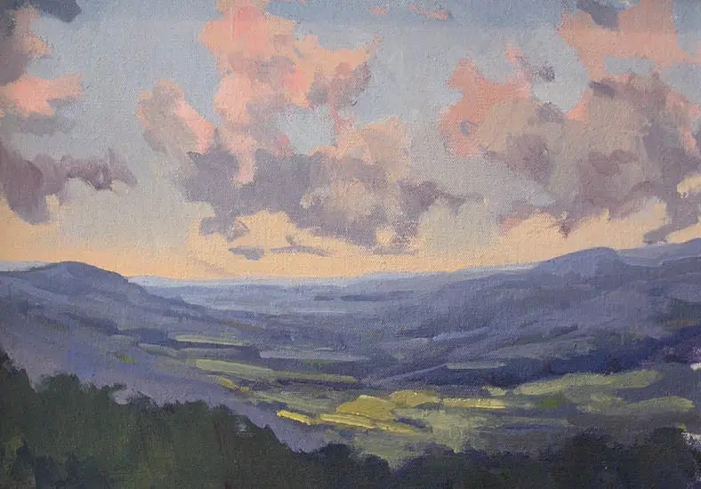 mountain sketch