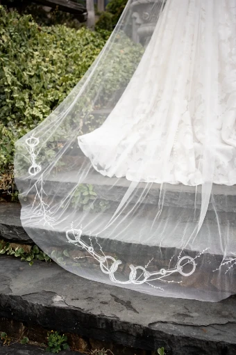 Equestrian Veil Cathedral Length #1 thumbnail