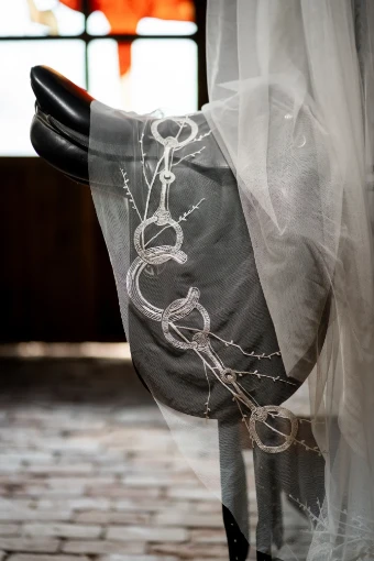 Equestrian Veil Cathedral Length #5 thumbnail