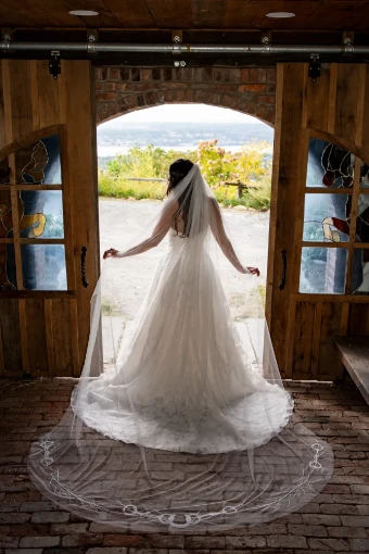 Equestrian Veil Cathedral Length #3 thumbnail